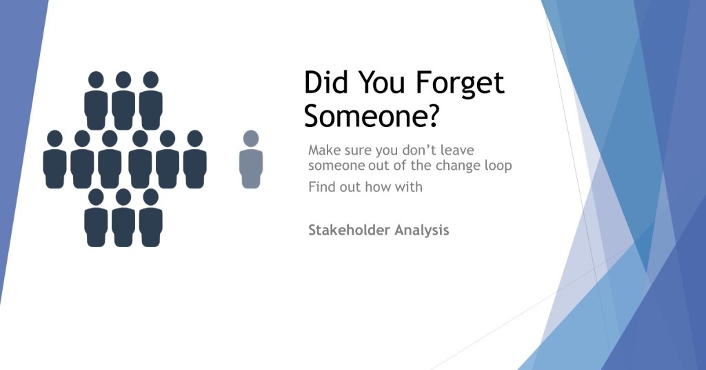 Stakeholder Analysis